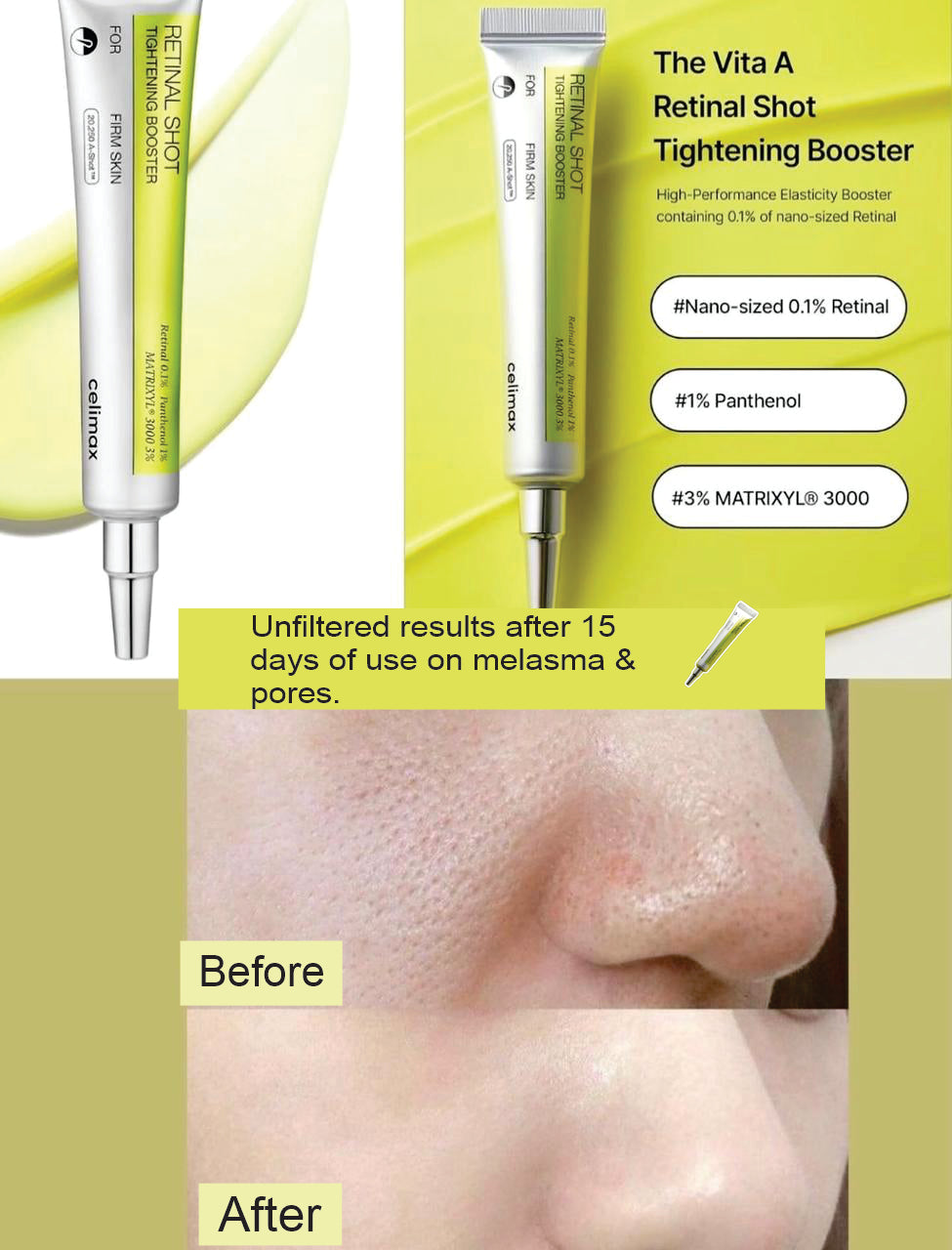 K Skin Glow Retinal Shot Tightening Booster